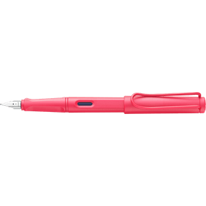 Lapicera pluma estilográfica Lamy Safari Sunset coral & dark dusk